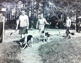 Выставка охотничьих собак 1970 год